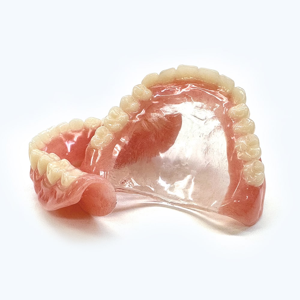 Voute transparente dentier